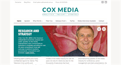 Desktop Screenshot of coxmedia.com.au