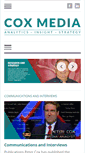Mobile Screenshot of coxmedia.com.au